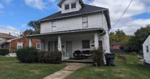 2 bedroom, 1 bathroom upstairs apartment located at 1619 Grayson Ave NW